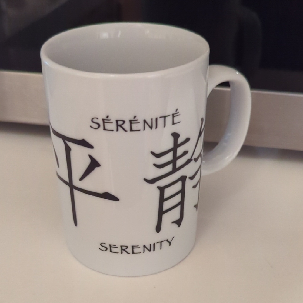 Serenity White Mug